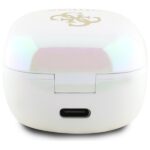 Слушалки Guess 4G Logo Mini TWS Wireless Earphones White - Image 5