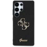 Калъф от Guess PU Fixed Glitter 4G Metal Logo Case за Samsung Galaxy S25 Ultra Black - Image 3