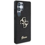 Калъф от Guess PU Fixed Glitter 4G Metal Logo Case за Samsung Galaxy S25 Ultra Black - Image 4