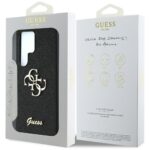 Калъф от Guess PU Fixed Glitter 4G Metal Logo Case за Samsung Galaxy S25 Ultra Black - Image 8