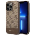 Калъф от  Guess 4G Stripe Case за iPhone 14 Pro Brown