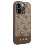 Калъф от  Guess 4G Stripe Case за iPhone 14 Pro Brown - Image 4