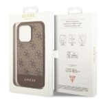 Калъф от  Guess 4G Stripe Case за iPhone 14 Pro Brown - Image 8