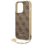 Калъф Guess 4G Charms Case for iPhone 14 Pro Brown - Image 5