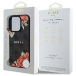 Калъф от Guess PU Leather 4G Roses MagSafe Case за iPhone 16 Pro Black - Image 8