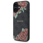 Калъф от Guess PU Leather 4G Roses MagSafe Case for iPhone 16 Black - Image 2