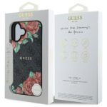 Калъф от Guess PU Leather 4G Roses MagSafe Case for iPhone 16 Black - Image 8