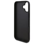 Калъф от Guess PU Leather 4G Triangle Metal Logo Case for iPhone 16 Black - Image 7
