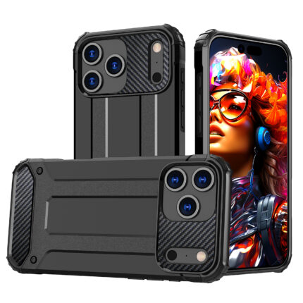 Калъф от Hybrid Armor за iPhone 17 Pro Max - Black