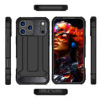 Калъф от Hybrid Armor за iPhone 17 Pro Max - Black - Image 4