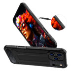 Калъф от Hybrid Armor за iPhone 17 Pro Max - Black - Image 5