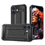 Калъф от Hybrid Armor case за iPhone 17 - black
