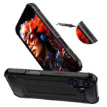 Калъф от Hybrid Armor case за iPhone 17 - black - Image 5