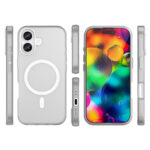 Калъф от Magnetic Abrasive за iPhone 17  Compatible with MagSafe - Matte White - Image 2