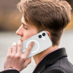 Калъф от Magnetic Abrasive за iPhone 17  Compatible with MagSafe - Matte White - Image 5