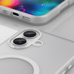 Калъф от Magnetic Abrasive за iPhone 17  Compatible with MagSafe - Matte White - Image 9