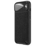 Калъф от Nillkin CamShield Leather S Case iPhone 14 case cover with camera cover black - Image 3