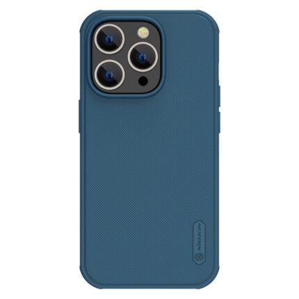 Калъф от Nillkin Super Frosted PRO Back Cover за Apple iPhone 14 Pro Max  Blue (Without Logo Cutout)
