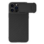 Калъф от Nillkin Synthetic Fiber S Case iPhone 14 Pro Max case with camera cover, black