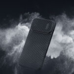 Калъф от Nillkin Synthetic Fiber S Case iPhone 14 Pro Max case with camera cover, black - Image 9