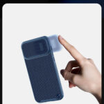 Калъф от Nillkin Textured S Case iPhone 14 Pro Max case with camera cover black - Image 12