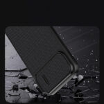 Калъф от Nillkin Textured S Case iPhone 14 Pro Max case with camera cover black - Image 8