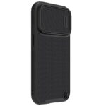 Калъф от Nillkin Textured S Case iPhone 14 Pro armored cover with camera cover, black - Image 3