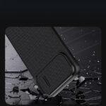 Калъф от Nillkin Textured S Case iPhone 14 Pro armored cover with camera cover, black - Image 8