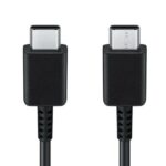 Кабел Samsung Type C / Type C Data Cable 5A 1m Black - Image 2