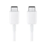 Кабел Samsung Type C / Type C Data Cable 5A 1m White - Image 2