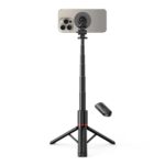 Селфи стик Tech-Protect L06S Bluetooth magnetic selfie stick with MagSafe, remote control, tripod up to 82cm and 360 head - black - Image 2