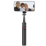 Селфи стик Tech-Protect L06S Bluetooth magnetic selfie stick with MagSafe, remote control, tripod up to 82cm and 360 head - black - Image 8