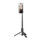 Селфи стик Tech-Protect L06S Bluetooth magnetic selfie stick with MagSafe, remote control, tripod up to 82cm and 360 head - black - Image 4