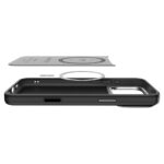 Калъф от Spigen Enzo Aramid "T" MagSafe Case for iPhone 17 Pro - Black and Silver - Image 8