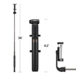 Selfie stick Spigen S540W Bluetooth with tripod - black - Image 17