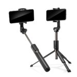Selfie stick Spigen S540W Bluetooth with tripod - black - Image 25