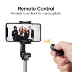Selfie stick Spigen S540W Bluetooth with tripod - black - Image 19