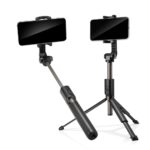 Selfie stick Spigen S540W Bluetooth with tripod - black - Image 4