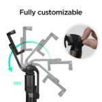 Selfie stick Spigen S540W Bluetooth with tripod - black - Image 21