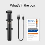 Selfie stick Spigen S540W Bluetooth with tripod - black - Image 23
