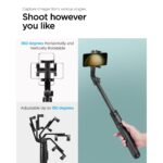 Селфи стик Spigen S560W Bluetooth Selfie Stick with Tripod - Black - Image 9