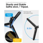 Селфи стик Spigen S560W Bluetooth Selfie Stick with Tripod - Black - Image 12