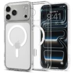 Калъф от Spigen Ultra Hybrid MagSafe Case for iPhone 17 Pro - Clear and White - Image 2