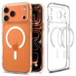 Калъф от Spigen Ultra Hybrid MagSafe Case за iPhone 17 Pro Max - Clear and White
