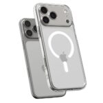 Калъф от Spigen Ultra Hybrid MagSafe Case за iPhone 17 Pro Max - Clear and White - Image 4