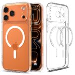 Калъф от Spigen Ultra Hybrid MagSafe Case за iPhone 17 Pro Max - Clear and White - Image 7