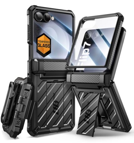 Калъф от Supcase Unicorn Beetle Pro Case за Samsung Galaxy Z Flip 7 - Black