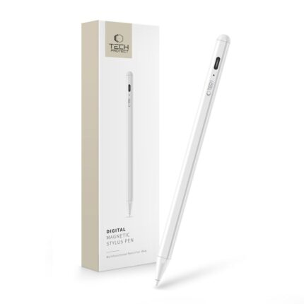 Писалка стилус (Tech-
Protect Digital Stylus
Magnetic for iPad - White