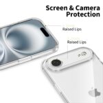 Калъф от Tech-Protect FlexAir Case за iPhone 17 Air - Clear - Image 2