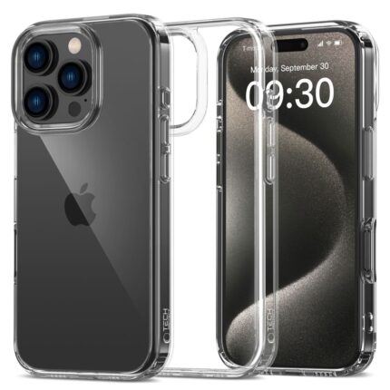 Калъф от Tech-
Protect FlexAir Hybrid Case за iPhone 16 Pro - Clear